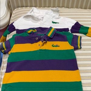 ME.ME Mardi Gras shirts